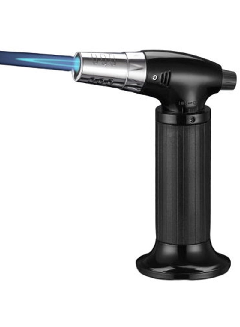 Denx Kitchen Lighter , Kitchen Torch Cooking Torch Crème Brule Torch, Refillable Adjustable Flame Lighter with Safety Lock - Image 2
