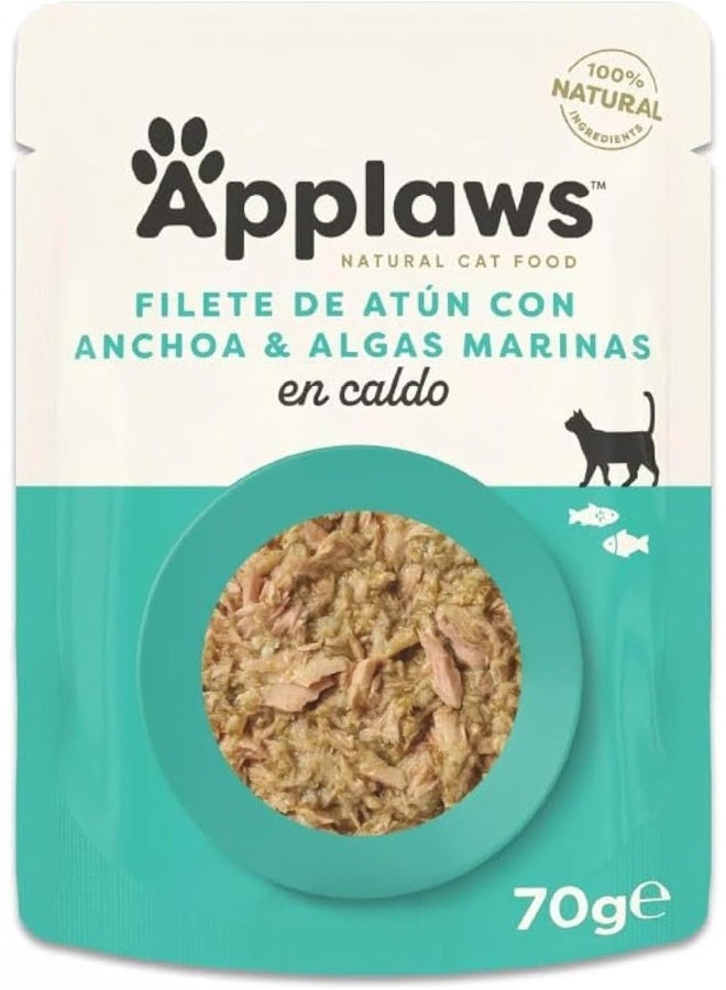 APPLAWS CAT TUNA WITH ANCHOVY 70G POUCH