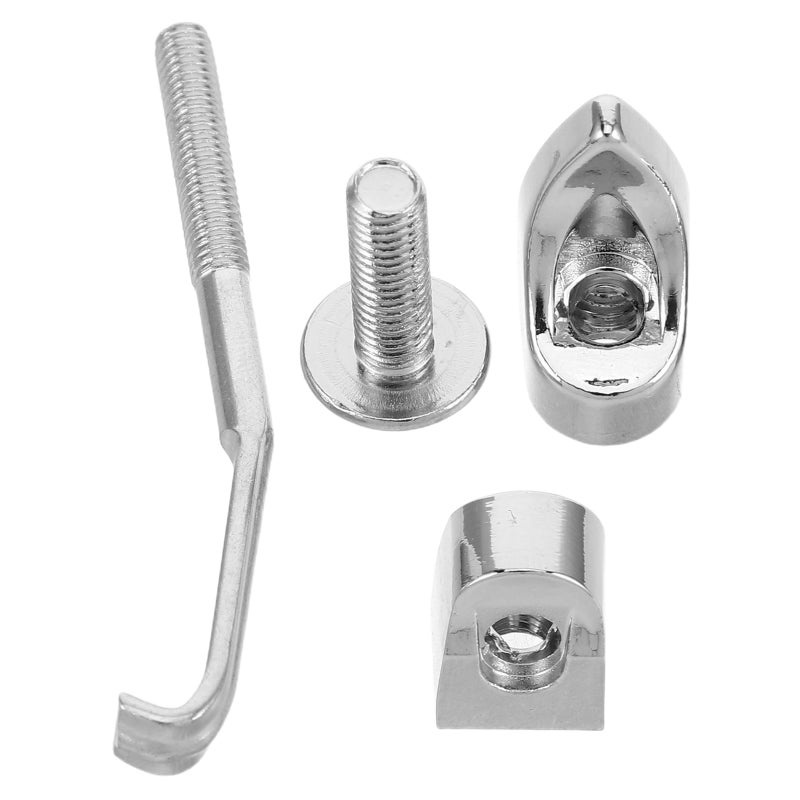 4pcs Banjo Bracket Hook: Nut Set Replacement Parts Banjo Repair Tool Kit For Musical Instrument Accessories Guitar Maintenance - Image 3