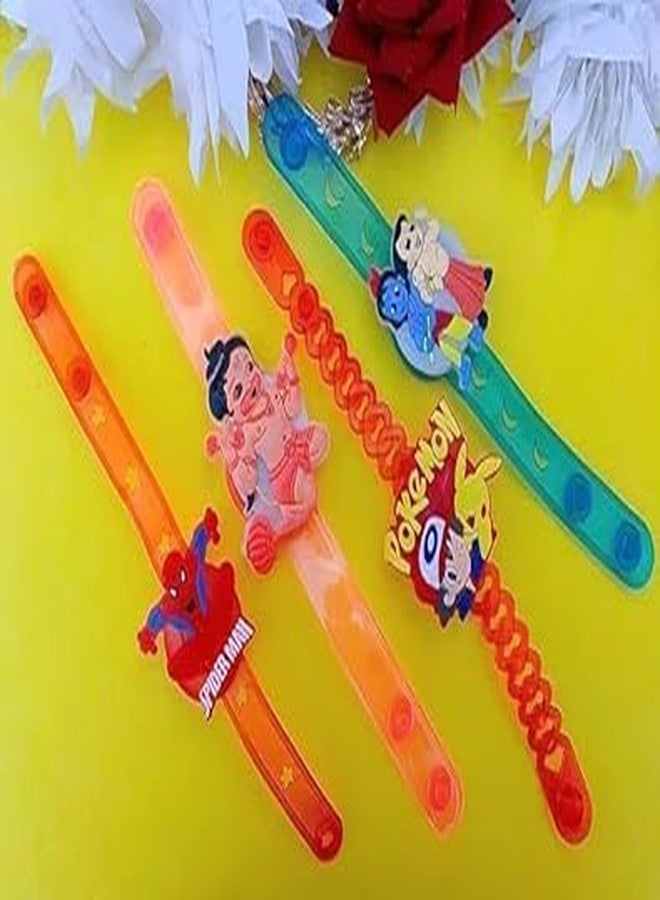 Evisha Soft Toy Kids Rakhi With Cartoon Character LED Rakhi For Brother | Rakhi Combo-Kids9-Led | rakhi || rakhi set || rakhi for brother - Image 4