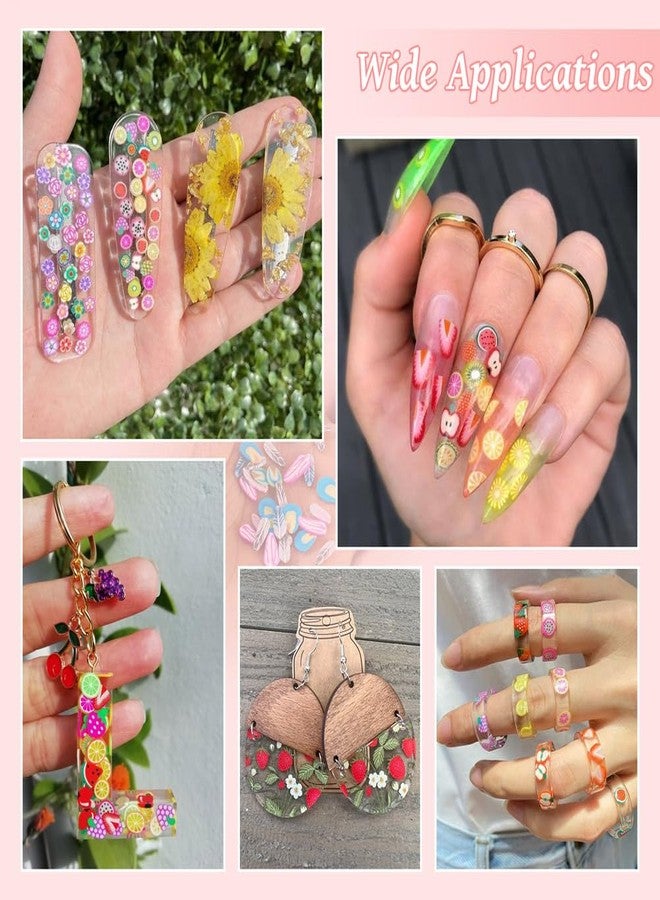KISSITTY 60G Feather Polymer Clay Slices Feather Fake Sprinkles Nail Art Decoration Slice for DIY Nail Art Resin Jewelry Crafts - Image 3