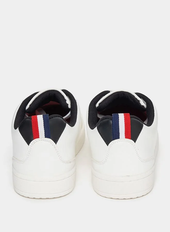 Styli Pull Tab Comfort Lace Up Sneakers