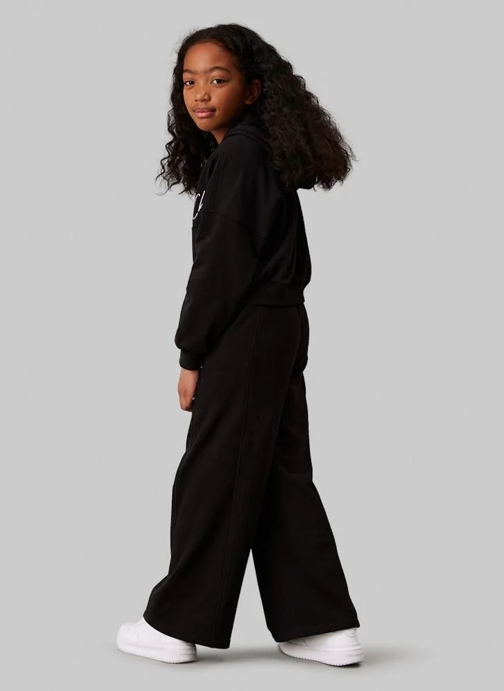 Calvin Klein Jeans Youth Wide Leg Sweatpants