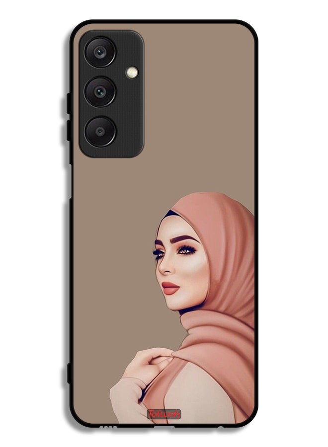 Tolwak Samsung Galaxy A25 5G Protective Case Cover Beautiful Hijab Girl - Image 1