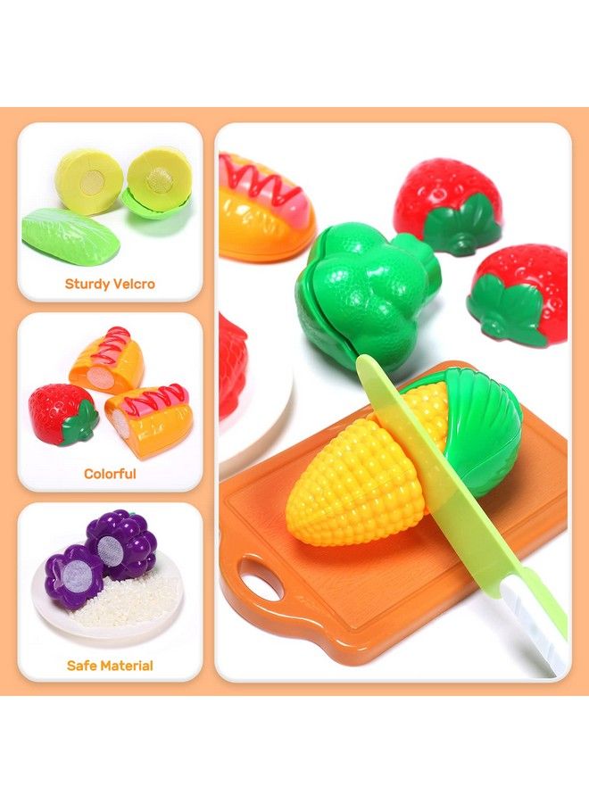 Cute Stone Play Kitchen Accessories Toy Play Food Sets For Kids Kitchen Toddler Kitchen Set For Kids With Play Pots Pans Kids Kitchen Playset Play Kitchen Toys For Girls Boys - Image 5