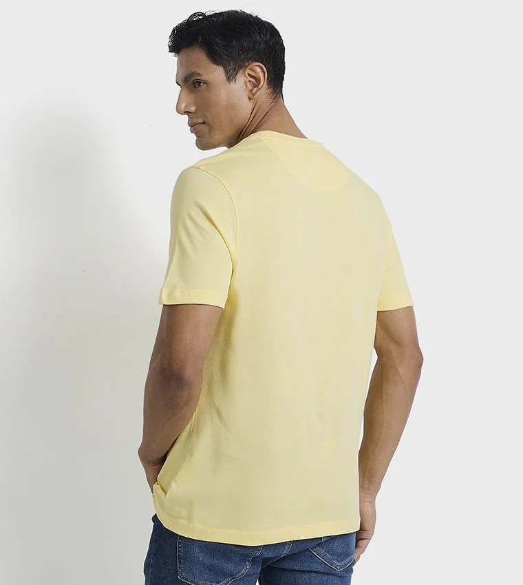 Ben Sherman  Ben Sherman Men's Crew Neck Short Sleeve Graphic T-Shirt for Men | Best Price UAE