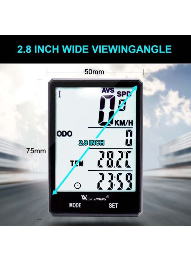 NIBEMINENT 11-Piece Bicycle Odometer Set  - Image 2