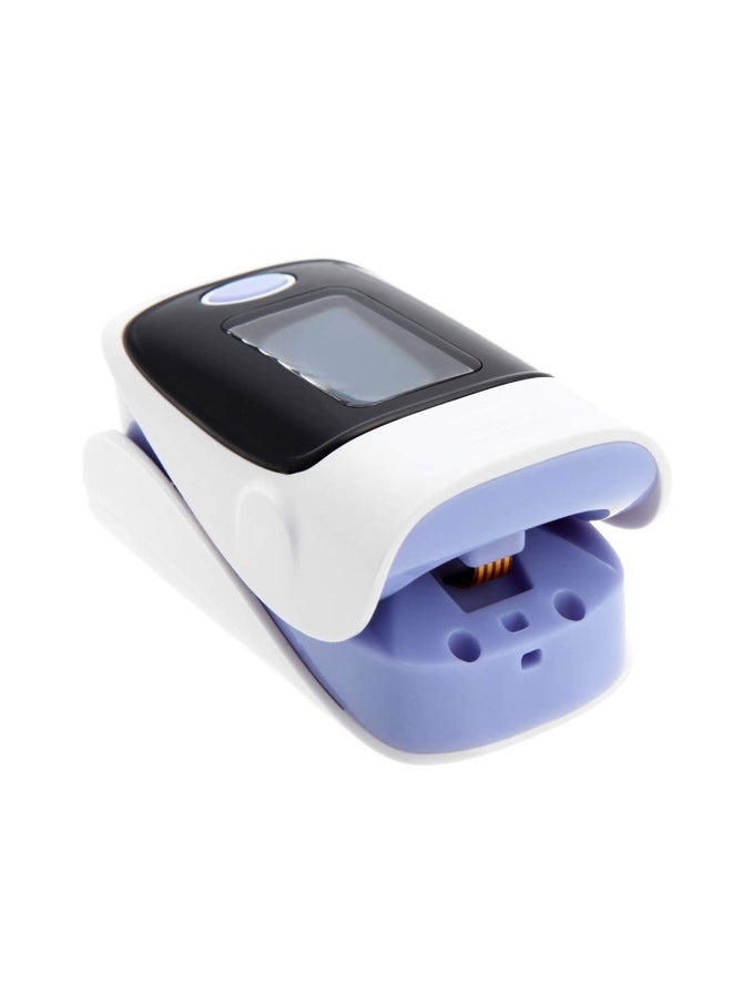 Generic Finger Pulse Oximeter – Portable Purple Pulse Monitor for Blood Oxygen and Heart Rate  - Image 5