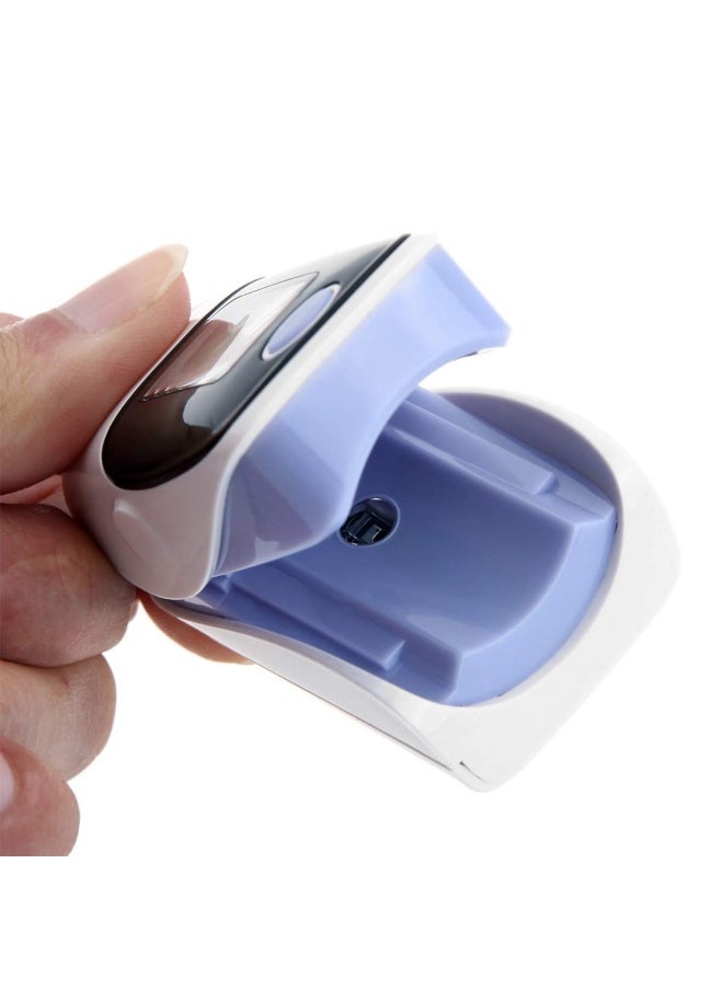 Generic Finger Pulse Oximeter – Portable Purple Pulse Monitor for Blood Oxygen and Heart Rate  - Image 2