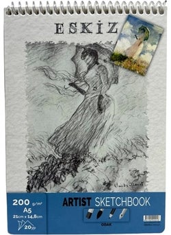 Focus 777 293 Sketchbook Spiral A5 200 gr 20 Sheets