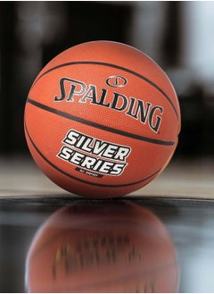 SPALDING Silver Series Basketball Ball  Size 07  - Image 3