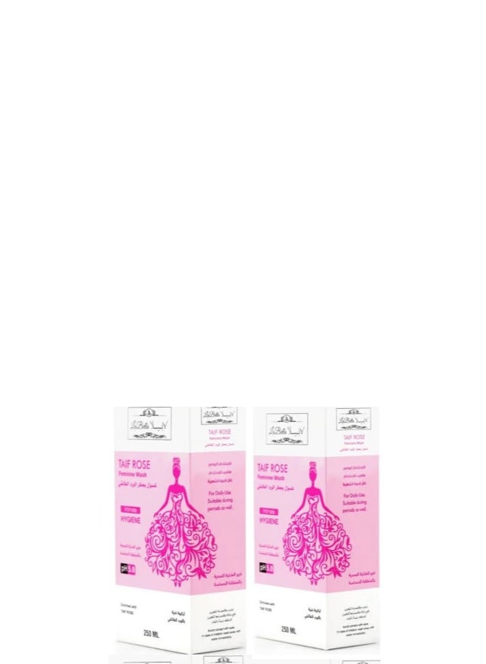 La Bella Labella Taif Rose Intimate Wash 2*250ml  (pack of 2) - Image 1