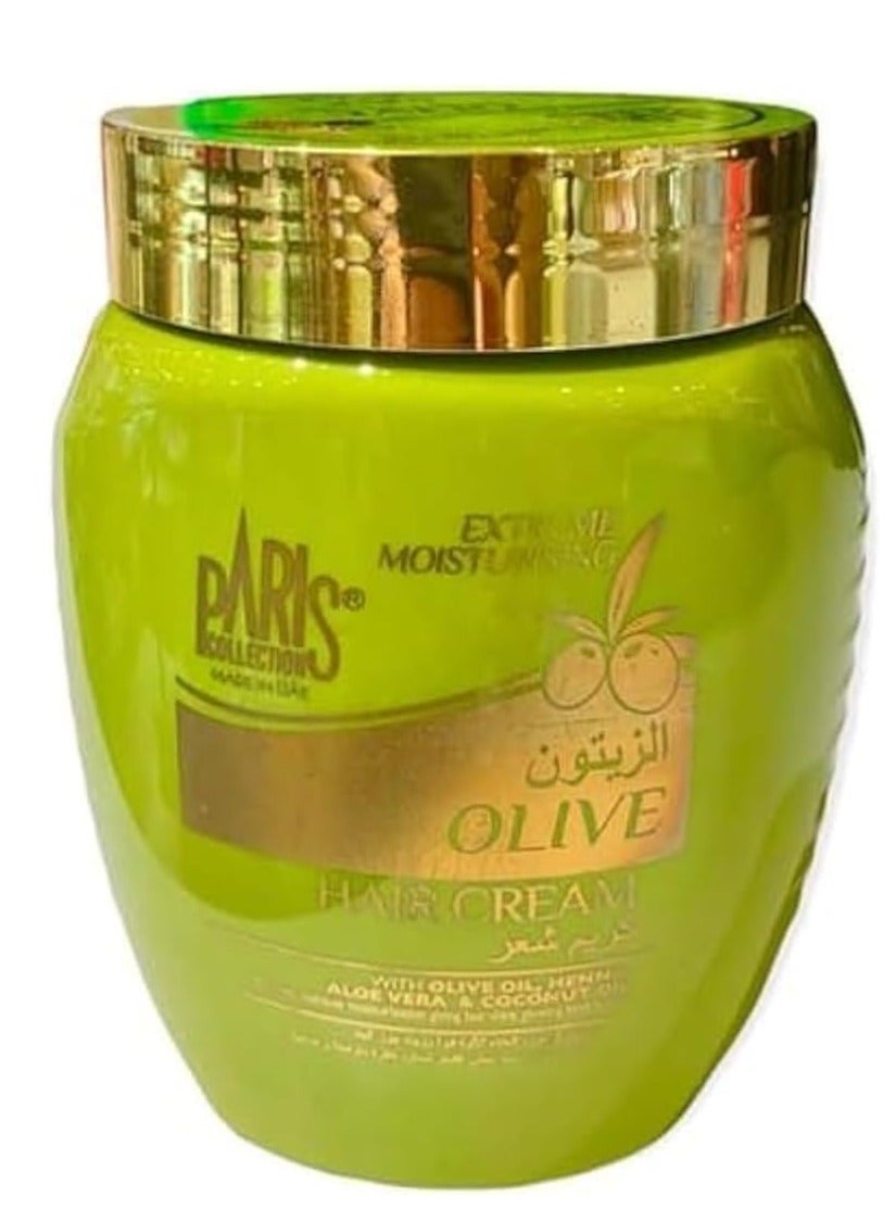 Paris Collection Hair Cream Olive 475Ml