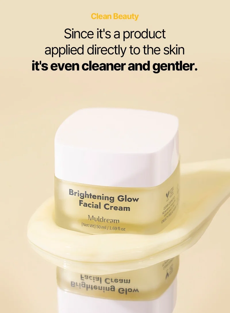 Muldream  Muldream Brightening Glow Facial Cream with AHA & Vitamin C  | Best Price UAE