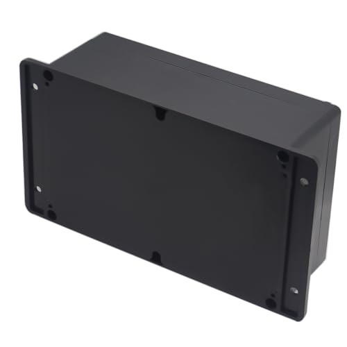 Otdorpatio Project Box ABS Plastic Black Electrical Boxes IP65 Waterproof DIY Electronic Junction Box Power Enclosure with Fixed Ear 9.1x5.9x3.4inch (230x150x87 mm) - Image 5