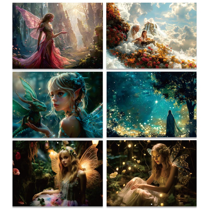 Dayvorax 2026 Wall Calendar - Monthly Calendar 2026-2027, Jan 2026 - Jan 2027, 11" x 16.5", Large Wall Calendar with Thick Paper, Large Blocks, Home or Office Calendar, Magic Fairy - Image 4