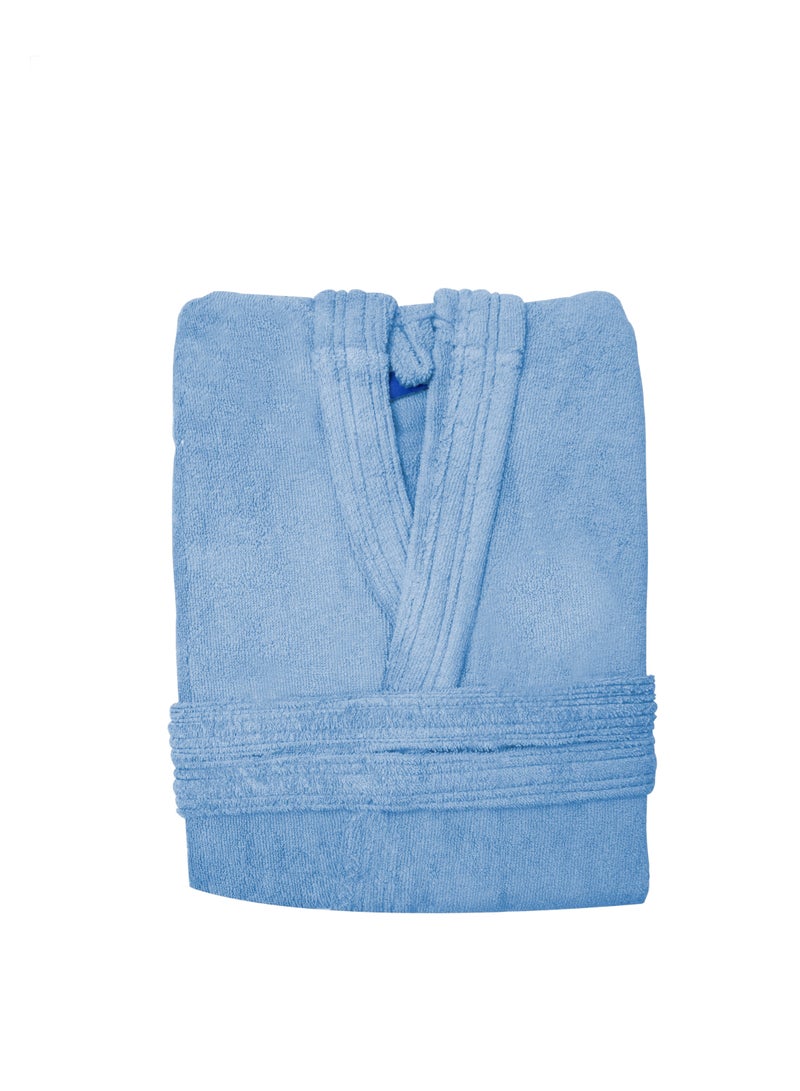 Banotex Egyptian Cotton Bathrobe With Elbow, Slipper And Waist Belt  - Image 3