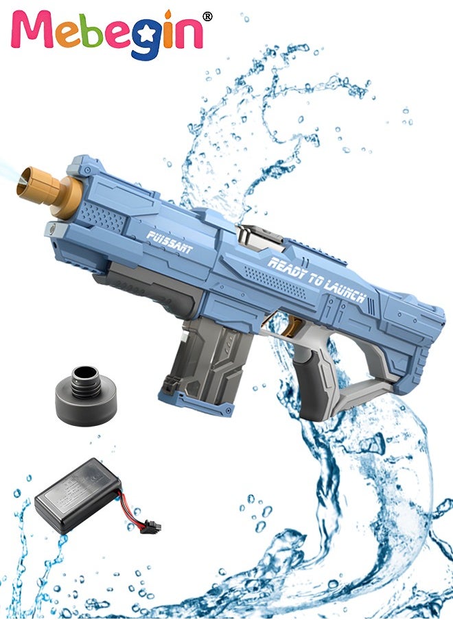 MEBEGIN 44cm Water Gun, Large Capacity Electric Water Gun, Water Pistol with Long Rang and 360ml Water Storage Capacity, Suitable for Swimming Pool Party, Family Fun, Camping and Outdoor Activities, Ideal Gift for Kids  - Image 1
