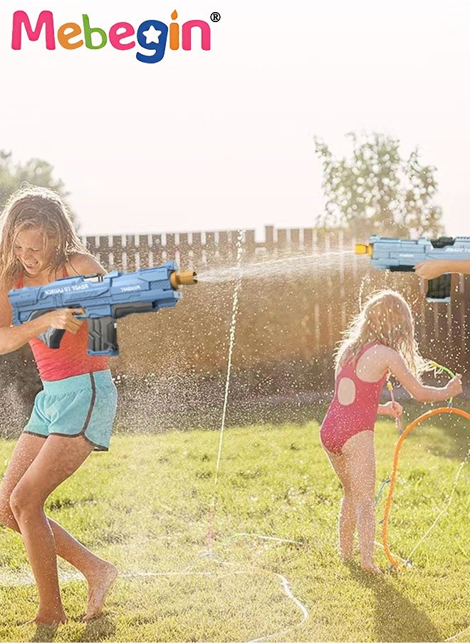 MEBEGIN 44cm Water Gun, Large Capacity Electric Water Gun, Water Pistol with Long Rang and 360ml Water Storage Capacity, Suitable for Swimming Pool Party, Family Fun, Camping and Outdoor Activities, Ideal Gift for Kids  - Image 2