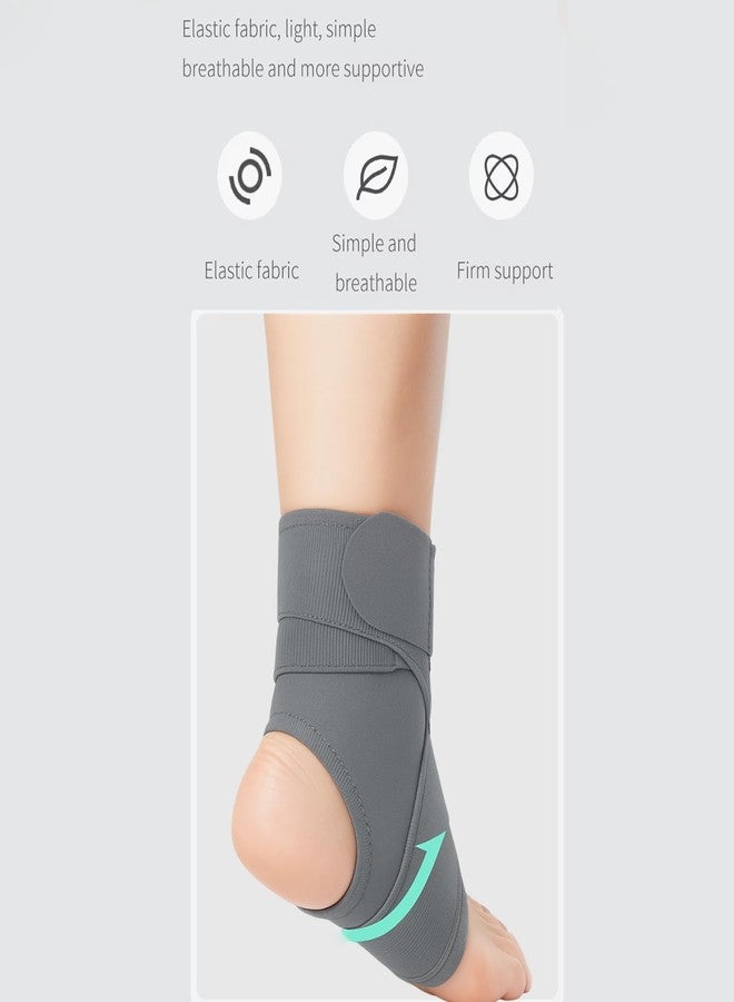 Dr Helix Ankle Binder Grey for Pain Relief | Compression Ankle Wrap Designed to Improve Balance, Reduce Fatigue and Support Everyday Movement (Size - L, Grey) - Image 5