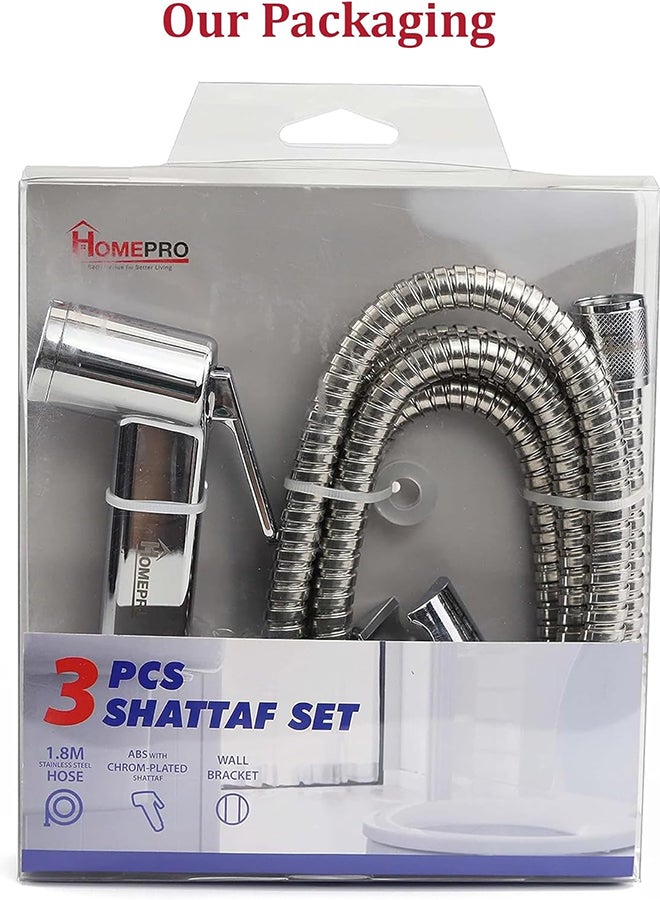 Home Pro Bidet Sprayer Shattaf head Handheld Bidet for Toilet Sprayer Shattaf Rinse Spray Head Chrome-Only Sprayer Head - Image 2