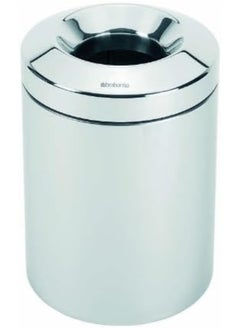 brabantia BRABANTIA Flame Guard Waste Paper Bin 7 litre  Brilliant Steel  - Image 4