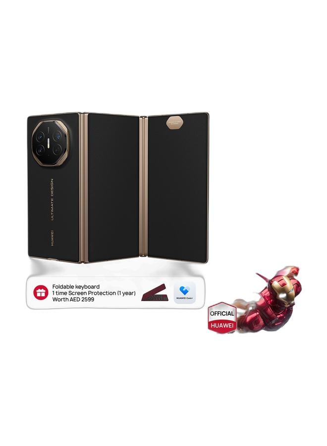 HUAWEI Mate XT Ultimate Design Triple Fold Dual SIM Black 16GB RAM 512GB + Keyboard + 1 year Huawei Care Plus + Nikai 55inch 4K UHD Smart LED TV - Middle East Version - Image 2