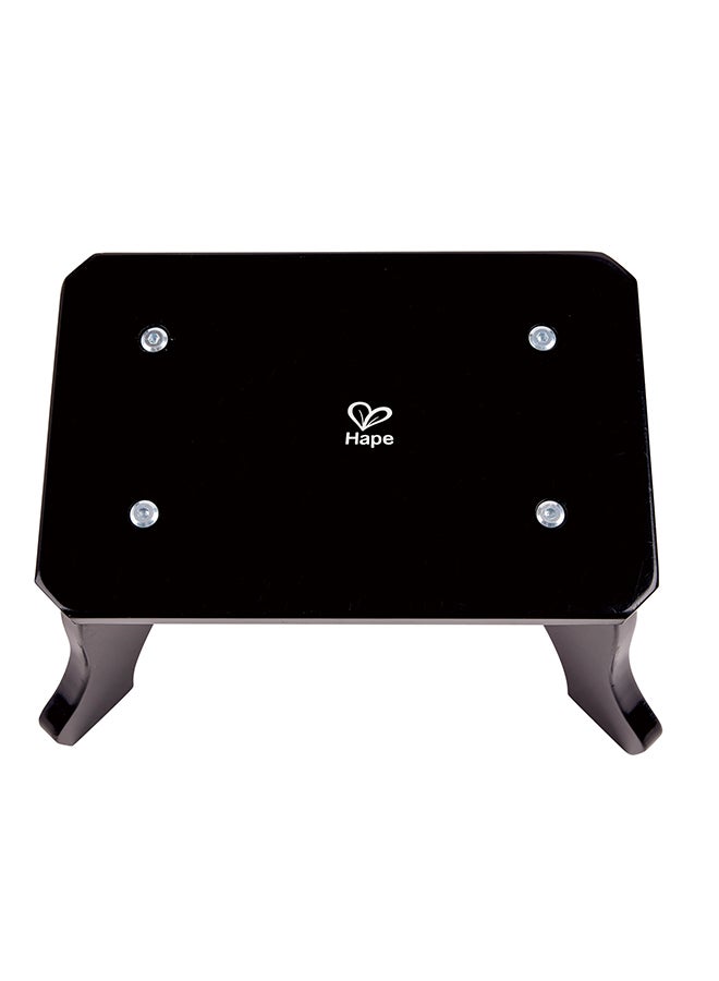 Hape Learn With Lights Black Electric Piano With Stool - Image 3