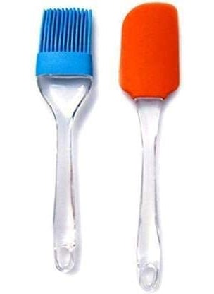 BAKING SET Baking Set Cake Decorating Kits Cake Turntable 12 Numbered Cake Decorating Tips3 Palette Knives 3 Icing Smoother 1 Silicone Piping Bag 1 Coupler 1 Set Brush Spatula 8 pc Measuring Cup Spoons  - Image 5