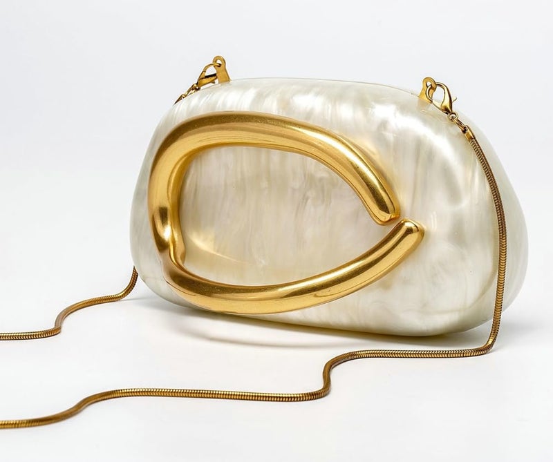 Jusavie Evening Clutch Purses Women PU Leather Evening Handbags Crossbody Clutch Purse Trendy Decoration Shoulder Bag Wedding - Image 3