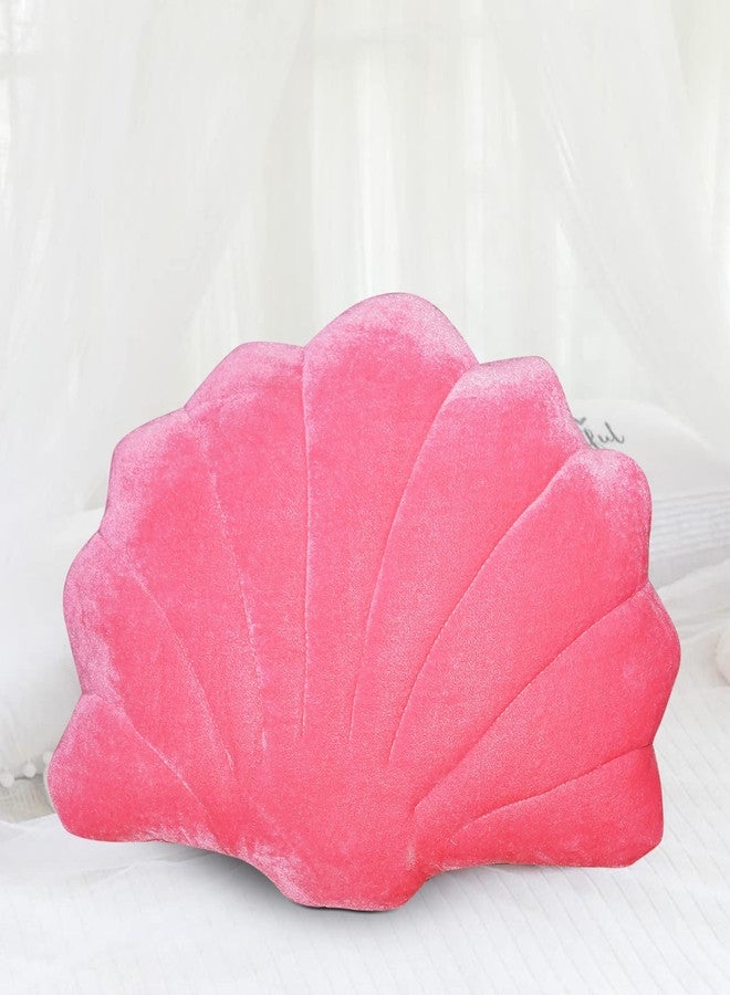 Gordon Seashell Decorative Pillow, Pillowcases Sea Ocean Theme Seashell Conch Decorative Pillowslip Home Office Decor Seashell Shaped Throw Pillow 18" x 15" (Pink) - Image 5