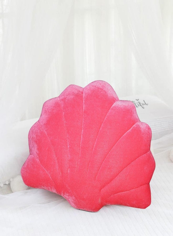 Gordon Seashell Decorative Pillow, Pillowcases Sea Ocean Theme Seashell Conch Decorative Pillowslip Home Office Decor Seashell Shaped Throw Pillow 18" x 15" (Pink) - Image 4