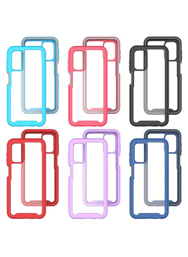 كاست ويف سامسونج جالاكسي A13 4G / 135G حالة الهاتف ، وامتصاص الصدمات تصميم الوفير ، كاميرا معززة و حامي الشاشة ، تنطبق على سامسونج جالاكسي A13 4G / 135G TPU + كمبيوتر حماية حالة الهاتف ( أسود ) - Image 5