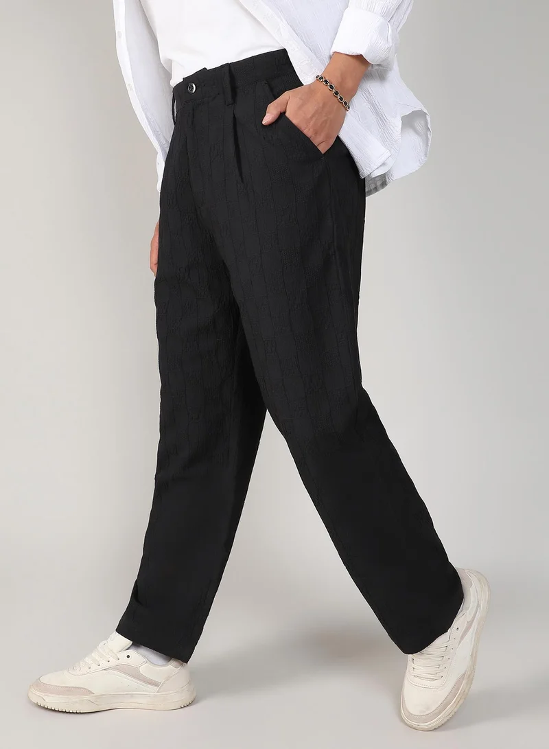 كامبوس سوترا بنطلون مربعات مجعدة