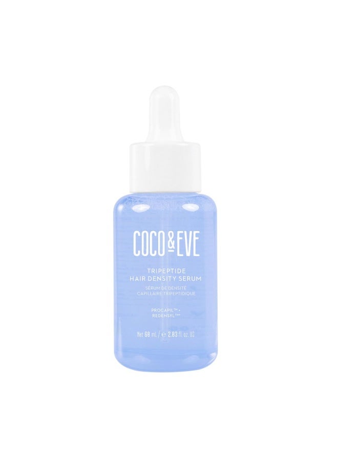 COCO & EVE Coco & Eve Boost Therapy Tripeptide Hair Density Serum. For Thicker, Fuller Hair. Anti-Hair Loss & Shedding, Lightweight Scalp Treatment with Biotin & Caffeine for Volume & Restoration (2.03 Fl Oz) - Image 1