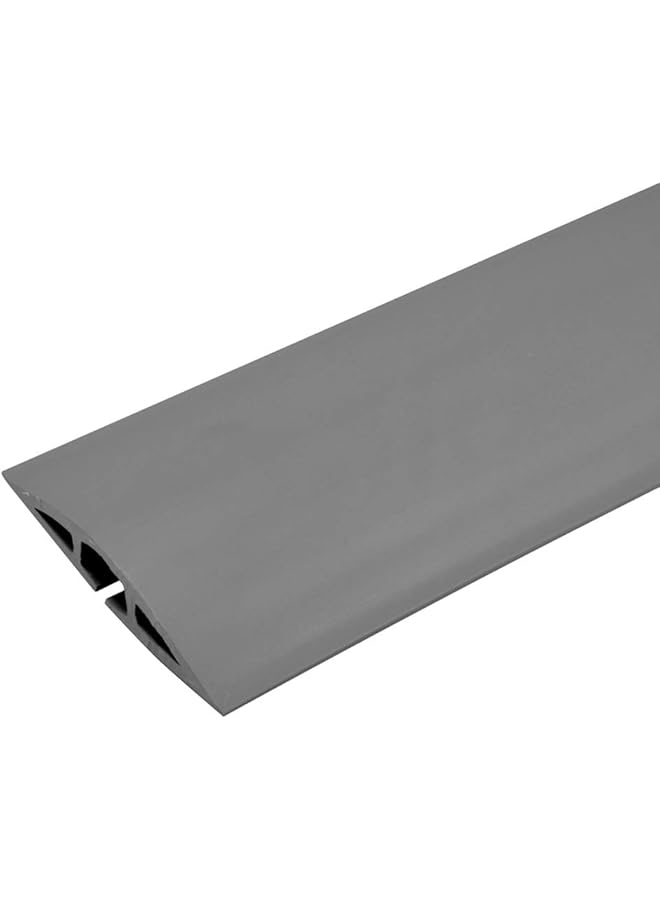 erorex Floor Cord Management Kit Corduct Cord Protector Wire Organizer And Hider Rubber Cable Cover And Concealer Grey 152.4 Cm Cdg 5 - Image 1