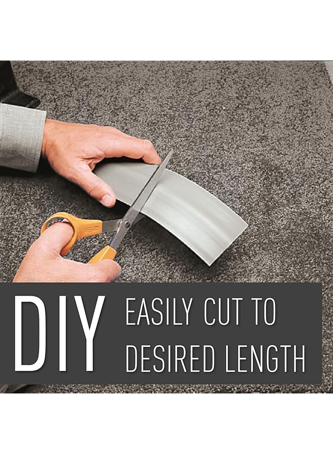 erorex Floor Cord Management Kit Corduct Cord Protector Wire Organizer And Hider Rubber Cable Cover And Concealer Grey 152.4 Cm Cdg 5 - Image 5