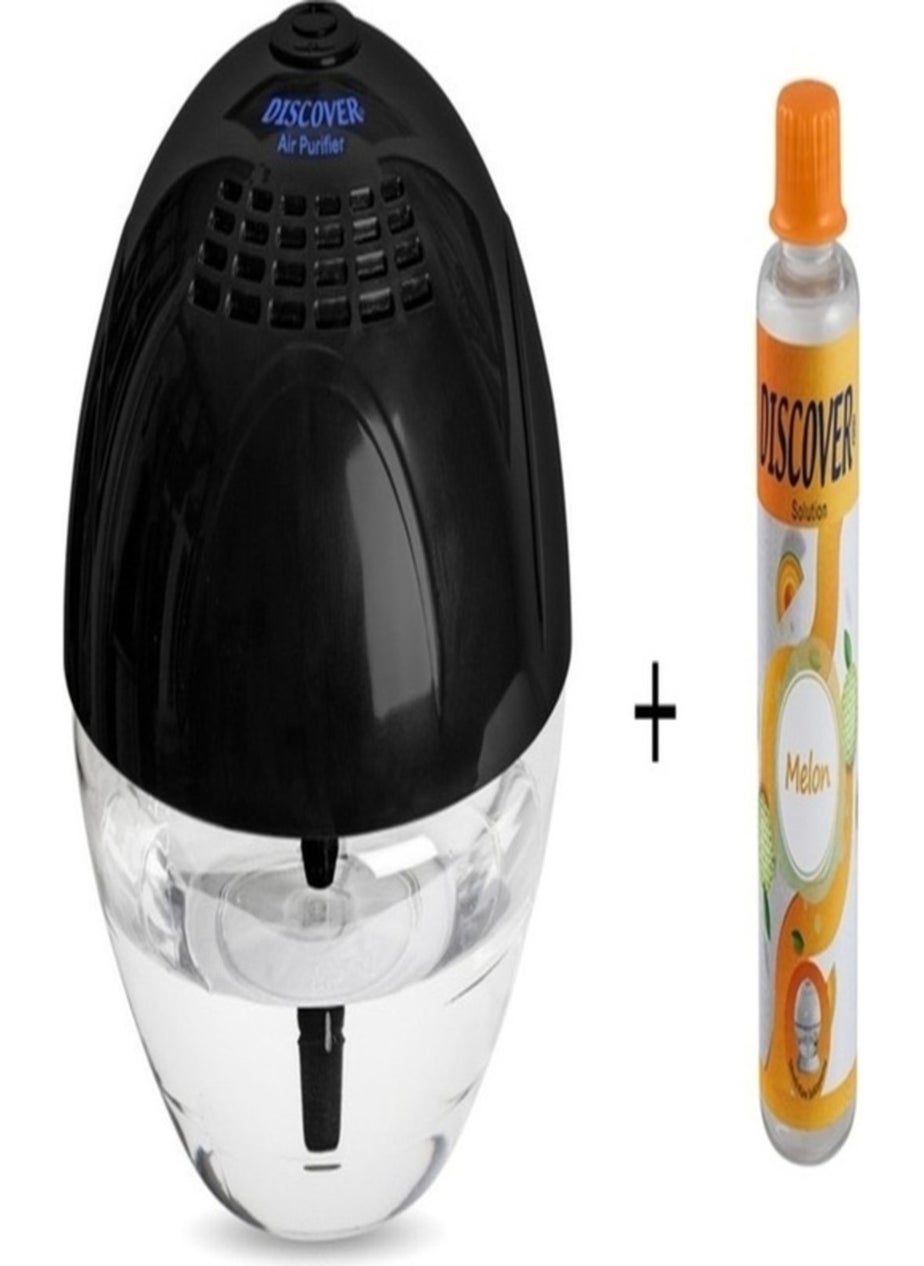 discover - Magic Globe Air Purifier Lightless Black + 1 Melon Solution - Image 1