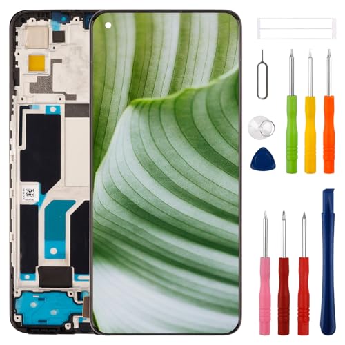SWARK [with Frame] SWARK New TFT LCD Display for Realme GT Master Edition RMX3363 RMX3360 LCD Display Replacement with Upgraded Repair Tools Kit-NO Fingerprint Function - Image 1