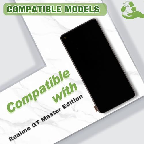 SWARK [with Frame] SWARK New TFT LCD Display for Realme GT Master Edition RMX3363 RMX3360 LCD Display Replacement with Upgraded Repair Tools Kit-NO Fingerprint Function - Image 2