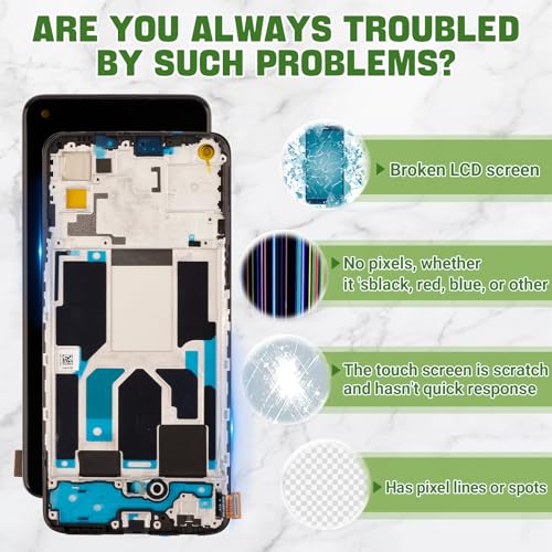 SWARK [with Frame] SWARK New TFT LCD Display for Realme GT Master Edition RMX3363 RMX3360 LCD Display Replacement with Upgraded Repair Tools Kit-NO Fingerprint Function - Image 3