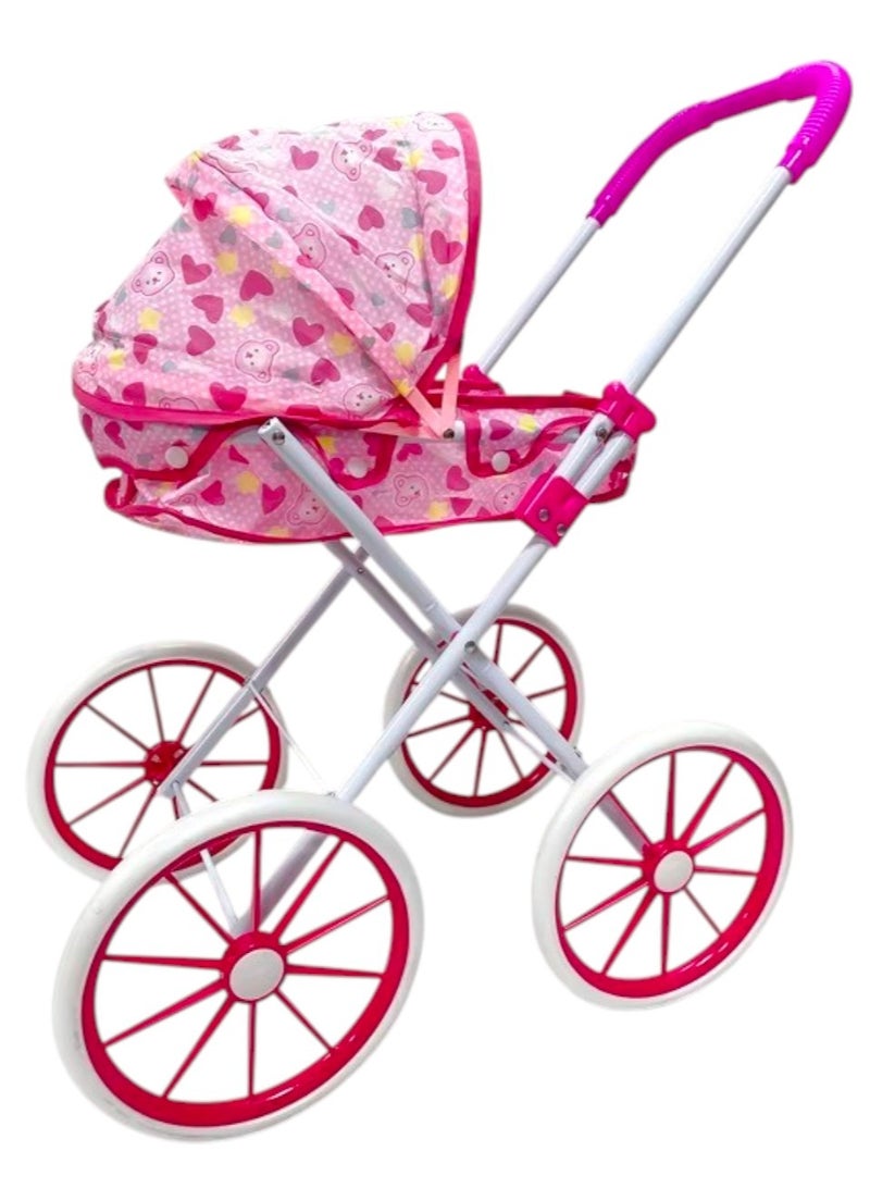 صندوق العاب عربة أطفال، دمية، لعب تظاهري، عربة أطفال، ألعاب أطفال - Image 3
