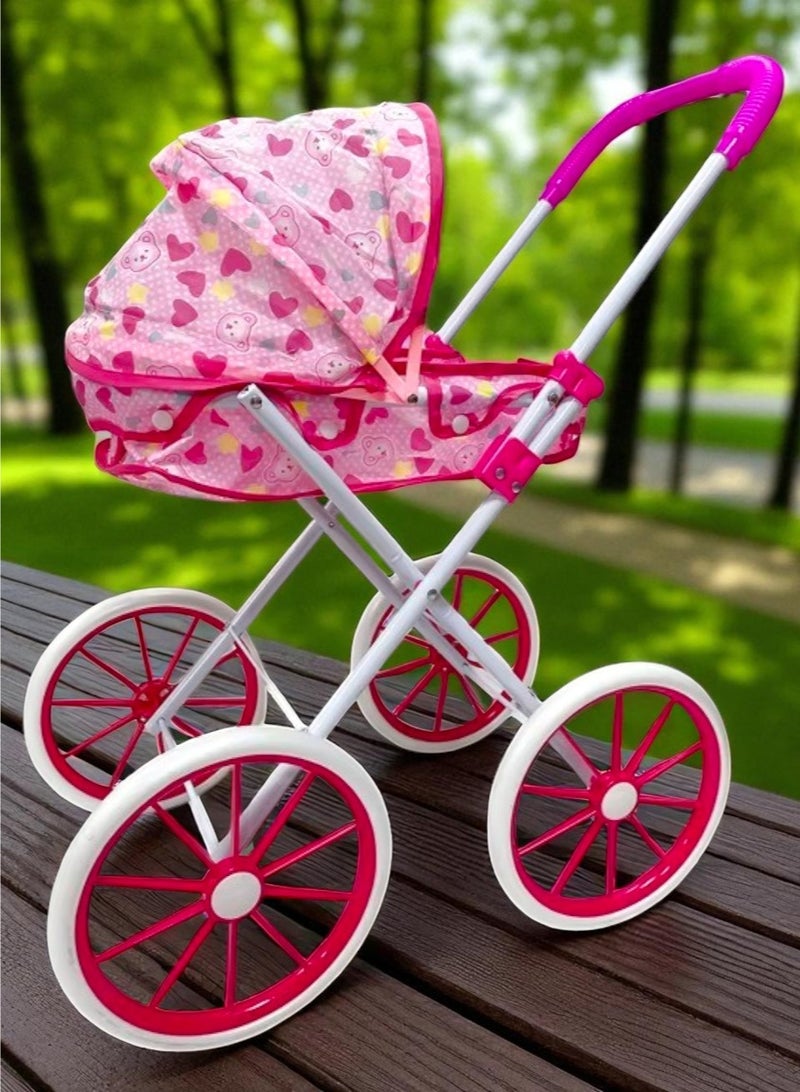 صندوق العاب عربة أطفال، دمية، لعب تظاهري، عربة أطفال، ألعاب أطفال - Image 2
