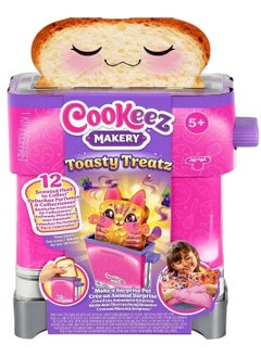 Cookeez Makery Cookeez Makery Toasty Treatz Toaster, Assorted 1 Piece (Style & Color May Vary) | Reveal a Scented Plush! | Surprise Pet | Mystery Plush  - Image 1