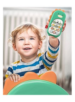 NIBEMINENT Children's Dinosaur Phone Toy Vibrate And Dance Baby Simulation Musical Toys Educational Story Machine for Toddlers  - Image 4