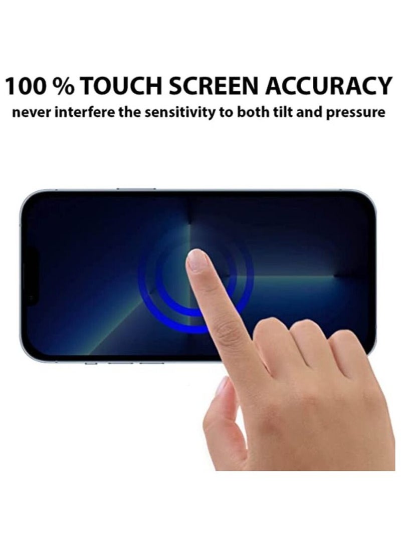 أكاليكس الخصوصية الزجاج حامي الشاشة آيفون 14 برو 9 ح 5 جرام مكافحة التجسس صلابة الجبهة 5 د الخصوصية الزجاج حامي الشاشة - Image 3