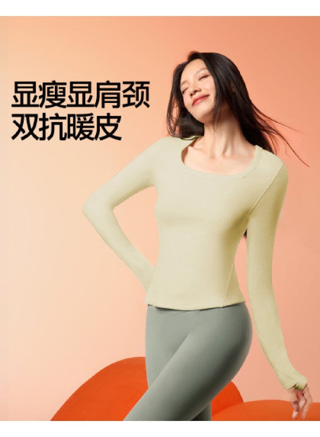 SIINSIIN Women'S Base Layer Shirt Thermal Underwear Seamless Slimming Slim-Fit Bodysuit Top Spring - Image 1