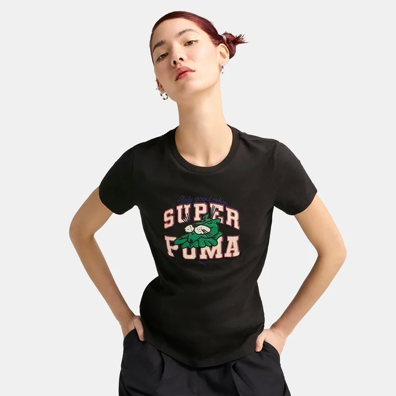 PUMA Women's Super Graphic T-Shirt