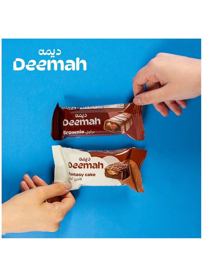 Deemah Brownie Chocolate Cake 12x37g - Image 2