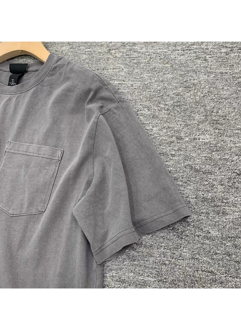 H and M - New HM Casual Loose Cotton Short Sleeved Shirt - Image 1